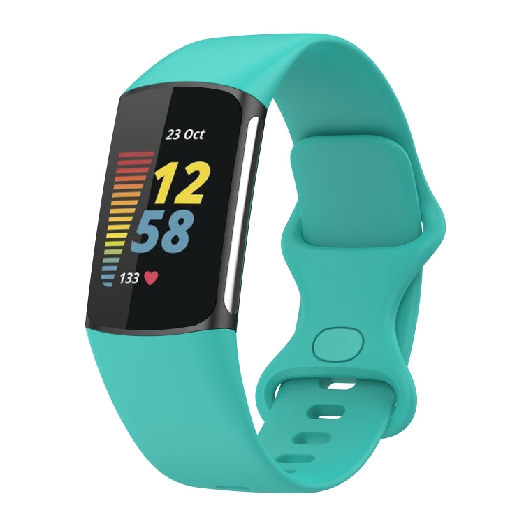 For Fitbit Charge 5 Silicone Replacement Strap Watchband, S, L