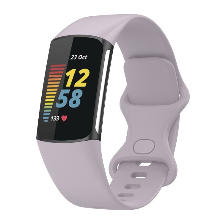 For Fitbit Charge 5 Silicone Replacement Strap Watchband, S, L