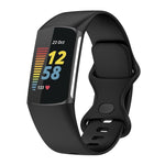 For Fitbit Charge 5 Silicone Replacement Strap Watchband, S, L