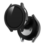 Frosted PC + Tempered Glass Film Integrated Protective Case, For Samsung Galaxy Watch4 40mm, For Samsung Galaxy Watch4 44mm