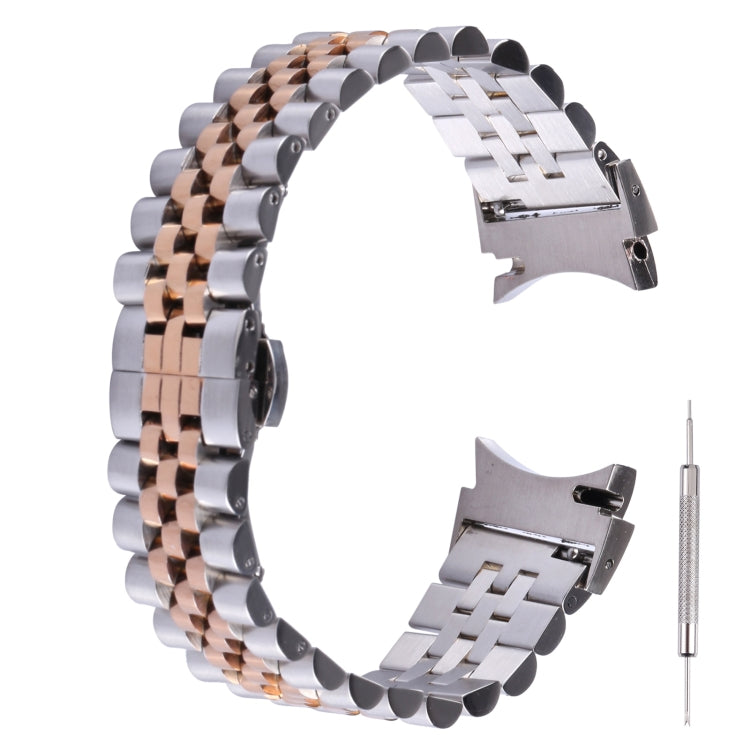 Five-bead Stainless Steel Replacement Strap Watchband, For Samsung Galaxy Watch4 40mm/44mm