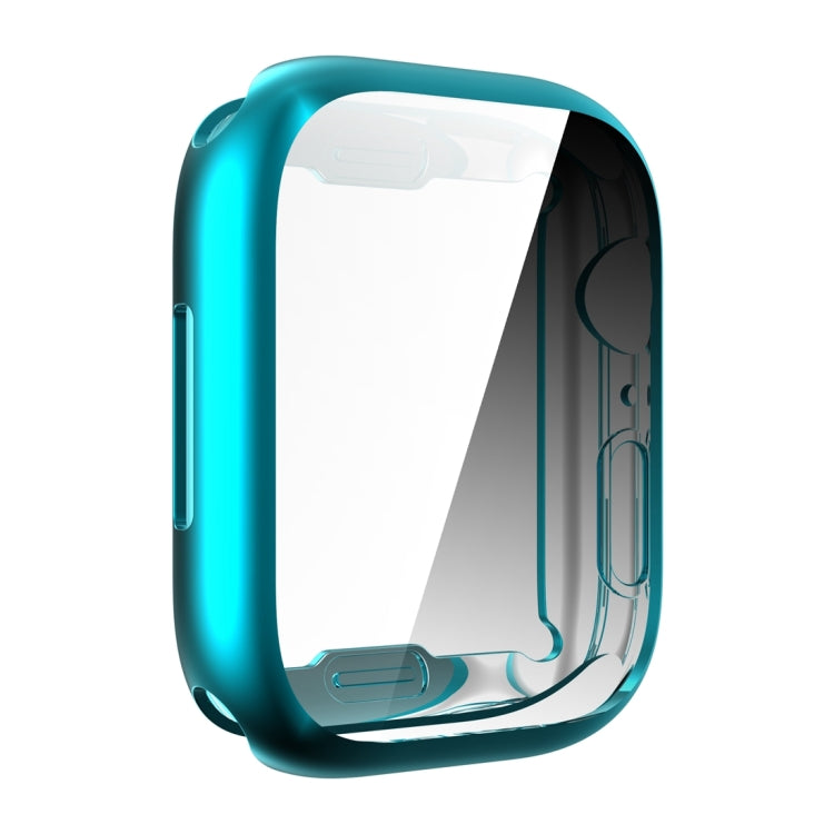 Shockproof TPU All-inclusive Electroplate Protective Case, For Apple Watch Series 9 / 8 / 7 41mm, For Apple Watch Series 9 / 8 / 7 45mm