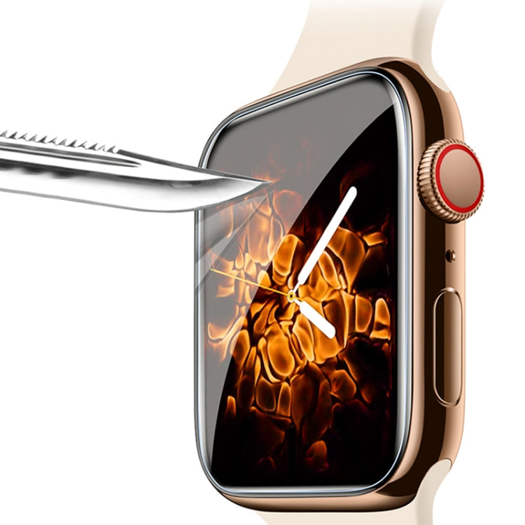 mocolo 9H Explosion-proof HD UV Tempered Glass Film, For Apple Watch 7 45mm