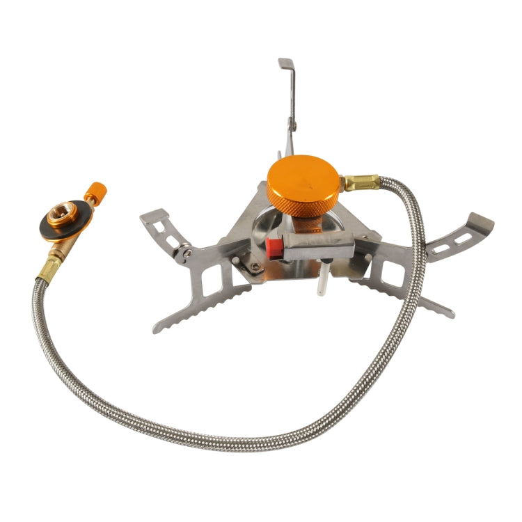 A6625-02 Portable Gas Stove Outdoor Split Burner with Lighter, A6625-02