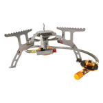 A6625-02 Portable Gas Stove Outdoor Split Burner with Lighter, A6625-02