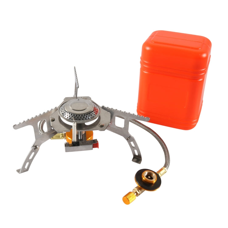 A6625-02 Portable Gas Stove Outdoor Split Burner with Lighter, A6625-02