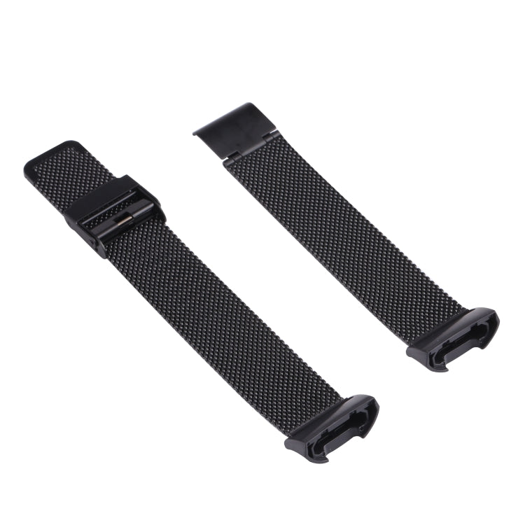 Milanaise-Armband mit doppelter Sicherheitsschließe, Ersatzarmband für Fitbit Charge 4 und Samsung Galaxy Watch4 (40 mm/44 mm)