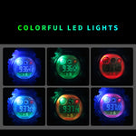 SKMEI 1451 LED Digital Stopwatch Chronograph Luminous Children Sports Electronic Watch, 1451(Transparent Sky Blue), 1451(Transparent Rose Red), 1451(White Shell Blue Circle), 1451(Yellow Shell Blue Circle), 1451(Black Shell Blue Circle)                ...