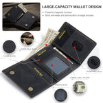 DG.MING M1 Series 3-Fold Multi Card Wallet
