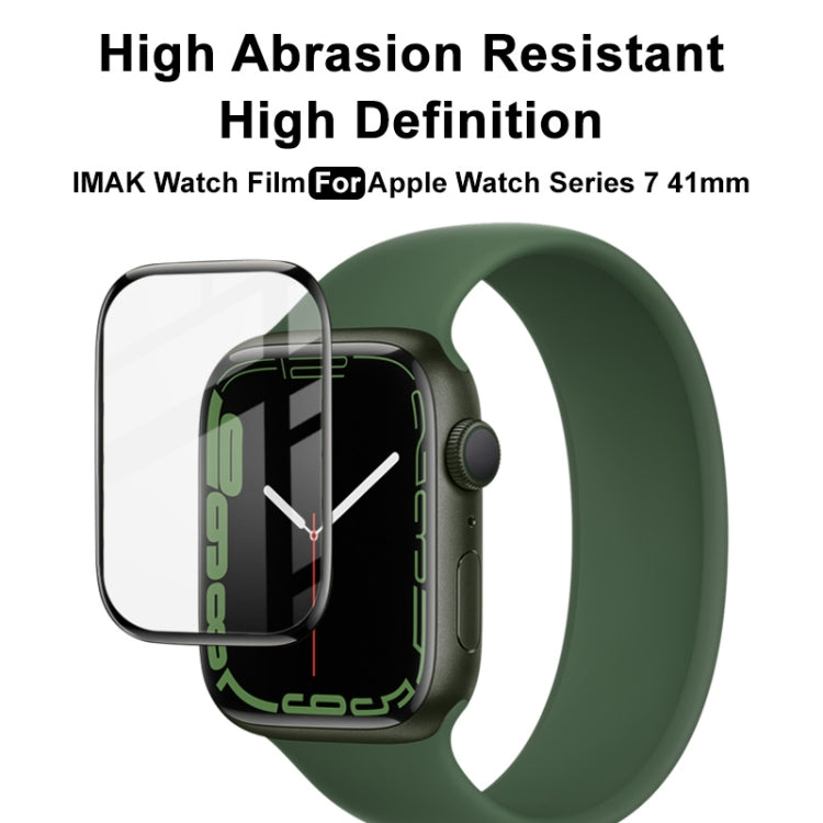IMAK Plexiglass HD Watch Protective Film For Apple Watch Series 9 / 8 / 7 41mm, For Apple Watch 7 41mm, For Apple Watch 7 45mm