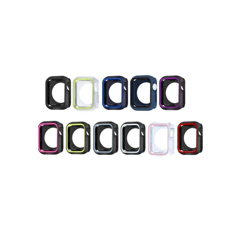 Two-color Shockproof Protective Case, For Apple Watch Series 9 / 8 / 7 41mm