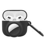 2 in 1 Shockproof Full Coverage Silicone Protective Case For AirPods 3 / AirTag 2nd Gen / AirTag 1st Gen, For AirPods 3 / AirTag