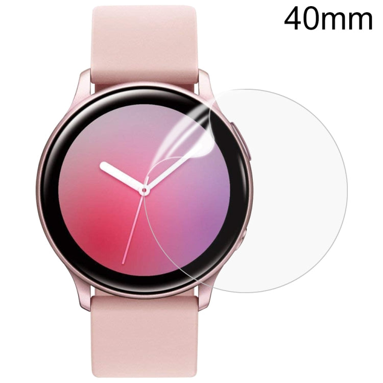 Soft Hydrogel Film Watch Screen Protector, For Samsung Galaxy Watch Active 1 / 2 40mm, For Samsung Galaxy Watch4 Classic 46mm