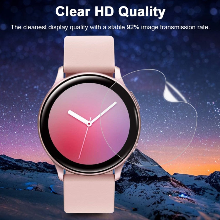 Soft Hydrogel Film Watch Screen Protector, For Samsung Galaxy Watch Active 1 / 2 40mm, For Samsung Galaxy Watch4 Classic 46mm