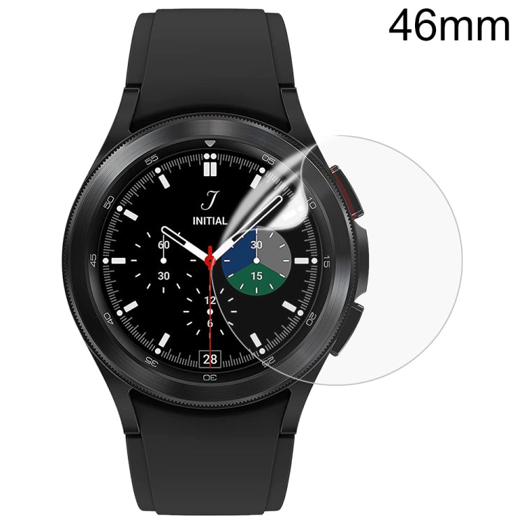 Soft Hydrogel Film Watch Screen Protector, For Samsung Galaxy Watch Active 1 / 2 40mm, For Samsung Galaxy Watch4 Classic 46mm
