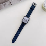 Crazy Horse Texture Matte Replacement Watchband For Apple Watch Series, 7 45mm / 6&SE&5&4 44mm / 3&2&1 42mm, 7 41mm / 6&SE&5&4 40mm / 3&2&1 38mm