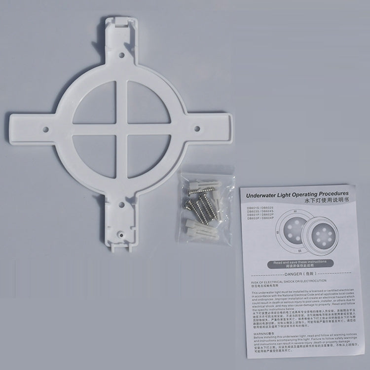 ABS Plastic Swimming Pool  Wall Lamp Underwater Light, 6W, 9W, 12W, 18W, 24W, 12x3W, 18x3W