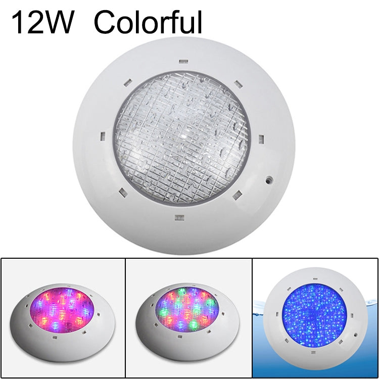 ABS Plastic Swimming Pool  Wall Lamp Underwater Light, 6W, 9W, 12W, 18W, 24W, 12x3W, 18x3W