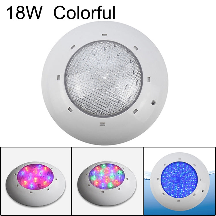 ABS Plastic Swimming Pool  Wall Lamp Underwater Light, 6W, 9W, 12W, 18W, 24W, 12x3W, 18x3W