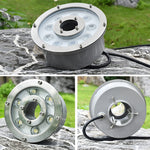 Landscape Ring LED Aluminum Alloy Underwater Fountain Light, 6W, 9W, 12W, 18W, 24W