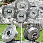 Landscape Colorful Color Changing Ring LED Stainless Steel Underwater Fountain Light, 9W, 12W, 24W