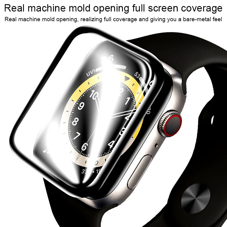 Curved 3D Composite Material Soft Film Screen Protector For Apple Watch Series 6 / 5 / 4 / SE 3 / SE 2 / SE 1 40mm, For Apple Watch Series 7 41mm, For Apple Watch Series 7 45mm, For Apple Watch Series 6&SE&5&4 40mm, For Apple Watch Series 6&SE&5&4 44mm...
