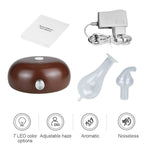 Wood Essential Oil Diffuser Aromatherapy Machine, EU Plug, UK Plug