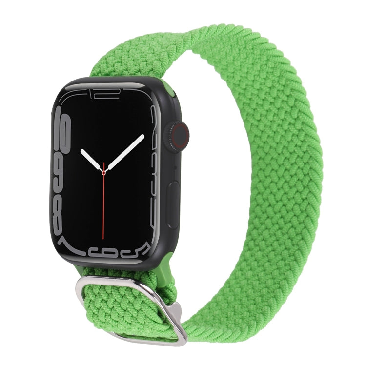 Nylon Braid Strap Watchband For Apple Watch Series, 7 45mm / 6&SE&5&4 44mm / 3&2&1 42mm
