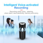 مسجل صوت ذكي عالي الدقة مع تقليل الضوضاء وتحكم صوتي عن بعد Q51، 4GB، 8GB، 16GB