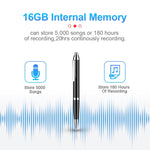 قلم تسجيل رقمي ذكي عالي الدقة مع تقليل الضوضاء Q90، 4GB، 8GB، 16GB، 32GB