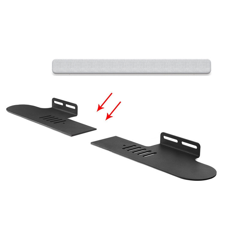 Split Sound Bar Wall-mount Bracket, For Xiaomi Redmi Speaker, For Harman/Kardon ENCHANT, For Sony HT-CT800 / HT-Z9F, For Yamaha YAS-107 / YAS-108 / YAS-109 / YAS-207 / YAS-408, For Xiaodu Soundbar, For JY AUDIO A9K, For Sony HT-MT300 / HT-S200F        ...