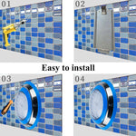 LED Stainless Steel Wall-mounted Pool Light Landscape Underwater Light, 6W, 9W, 12W, 18W, 24W, 36W, 54W