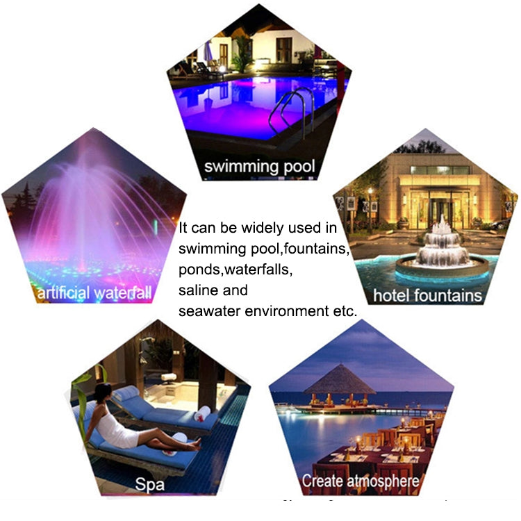 LED Stainless Steel Wall-mounted Pool Light Landscape Underwater Light, 6W, 9W, 12W, 15W, 18W, 24W, 36W