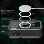 PC + TPU + PET Shockproof Magsafe Waterproof Phone Case, For iPhone 13 Pro, For iPhone 13