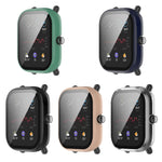 PC + Tempered Glass Watch Protective Case, For Amazfit GTS 2 mini