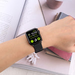 Silicone Watchband + Watch Case Set, For Apple Watch Series 9 / 8 / 7 41mm, For Apple Watch Series 9 / 8 / 7 45mm