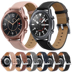 Leather Strap Watchband, For Samsung Galaxy Watch4 40mm/44mm