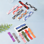 Geflochtenes Nylon-Elastikarmband, für Samsung Galaxy Watch4 40 mm/44 mm, für Samsung Galaxy Gear S3
