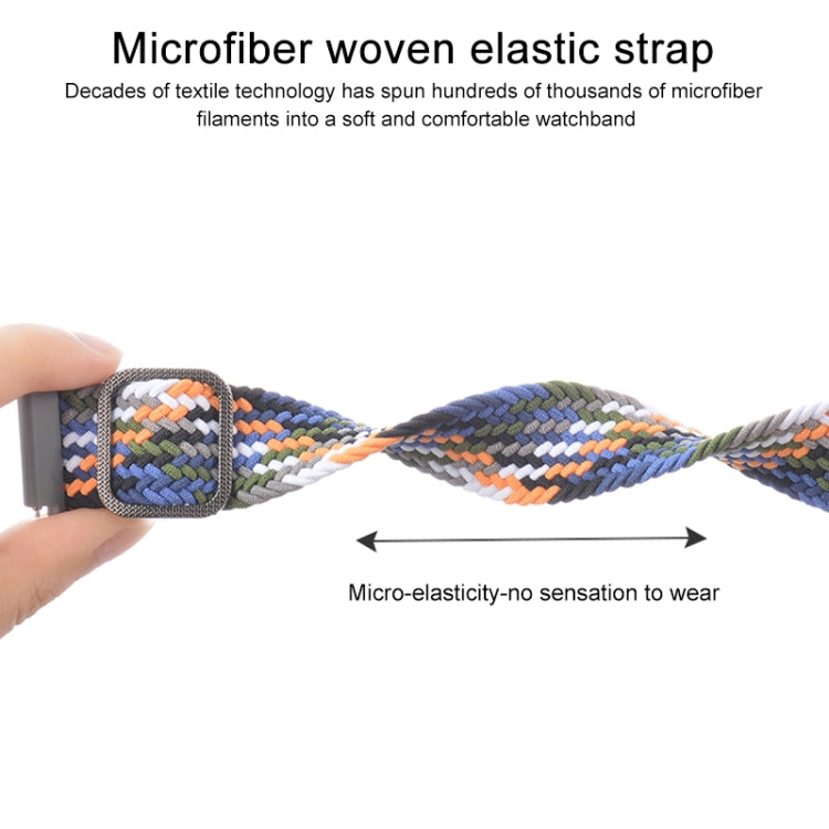 Geflochtenes Nylon-Elastikarmband, für Samsung Galaxy Watch4 40 mm/44 mm, für Samsung Galaxy Gear S3