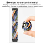 Geflochtenes Nylon-Elastikarmband, für Samsung Galaxy Watch4 40 mm/44 mm, für Samsung Galaxy Gear S3