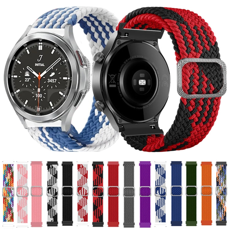 Geflochtenes Nylon-Elastikarmband, für Samsung Galaxy Watch4 40 mm/44 mm, für Samsung Galaxy Gear S3