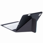 H-102C Touch Bluetooth Keyboard Leather Case with Rear Three-fold Holder, For iPad 10.2 2020 & 2019 / Pro 10.5 inch