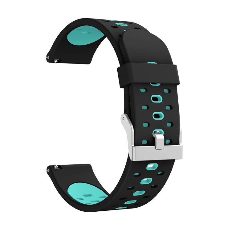 Three Row Holes Silicone Watchband, For Samsung Galaxy Watch 3 45mm