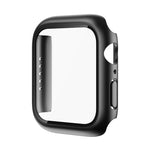 ROCK 2 in 1 PC Frame + Tempered Glass Protector Case, For Apple Watch Series 9 / 8 / 7 41mm, For Apple Watch Series 9 / 8 / 7 45mm