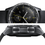 Glitzerpuder-Edelstahl-Lünettenring, für Samsung Galaxy Watch 42 mm