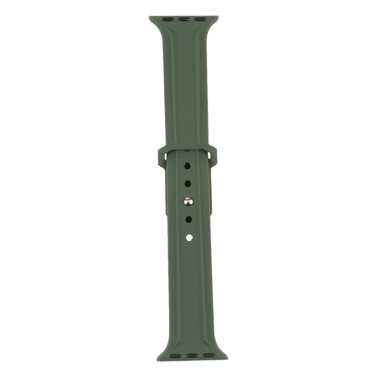 King Kong Silicone Watchband For Apple Watch Series, 7 41mm / 6&SE&5&4 40mm / 3&2&1 38mm, 7 45mm / 6&SE&5&4 44mm / 3&2&1 42mm