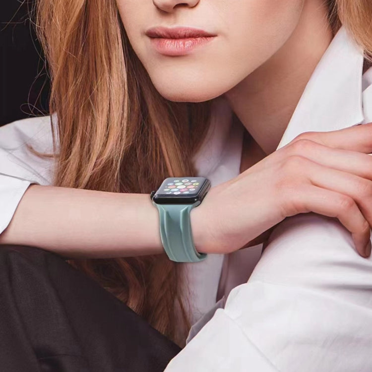 King Kong Silicone Watchband For Apple Watch Series, 7 41mm / 6&SE&5&4 40mm / 3&2&1 38mm, 7 45mm / 6&SE&5&4 44mm / 3&2&1 42mm