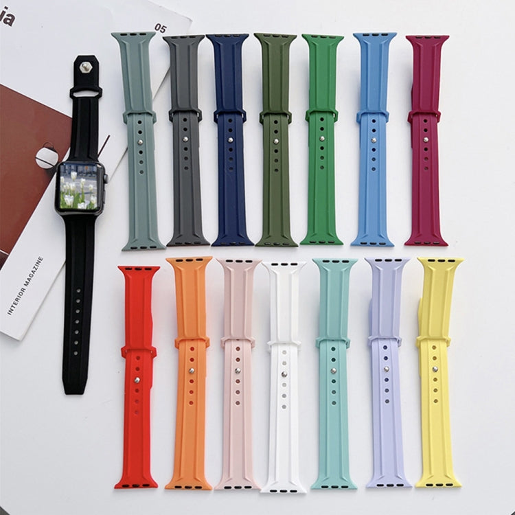 King Kong Silicone Watchband For Apple Watch Series, 7 41mm / 6&SE&5&4 40mm / 3&2&1 38mm, 7 45mm / 6&SE&5&4 44mm / 3&2&1 42mm