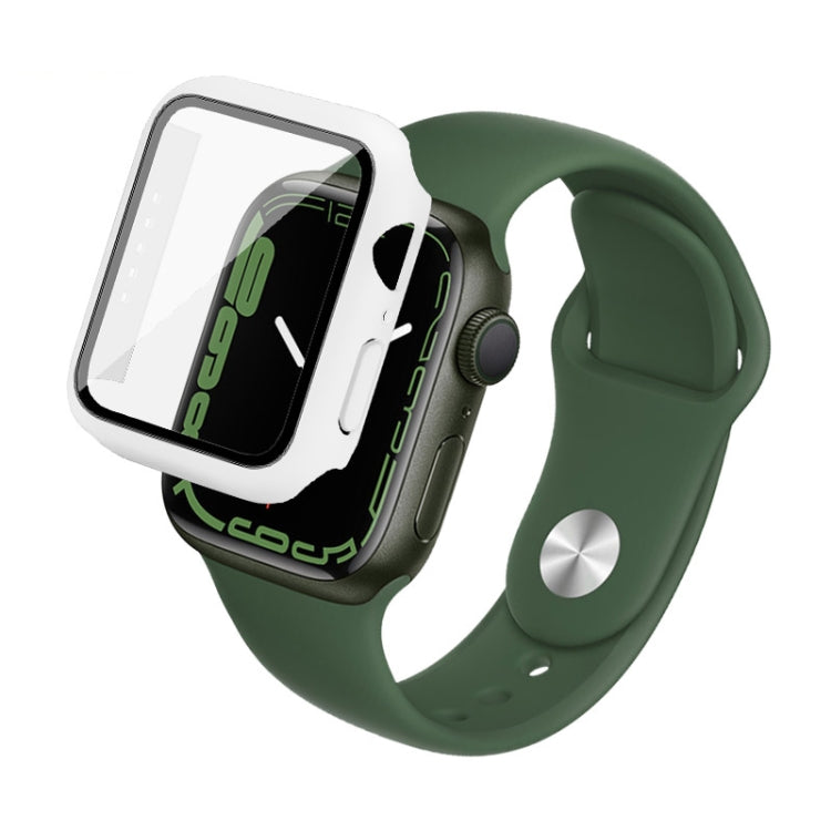 imak PC Case with Tempered Glass Film, For Apple Watch Series 9 / 8 / 7 41mm, For Apple Watch Series 9 / 8 / 7 45mm
