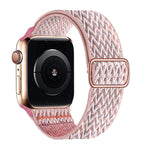 W Texture Nylon Strap For Apple Watch Series, 7 41mm / 6&SE&5&4 40mm / 3&2&1 38mm, 7 45mm / 6&SE&5&4 44mm / 3&2&1 42mm